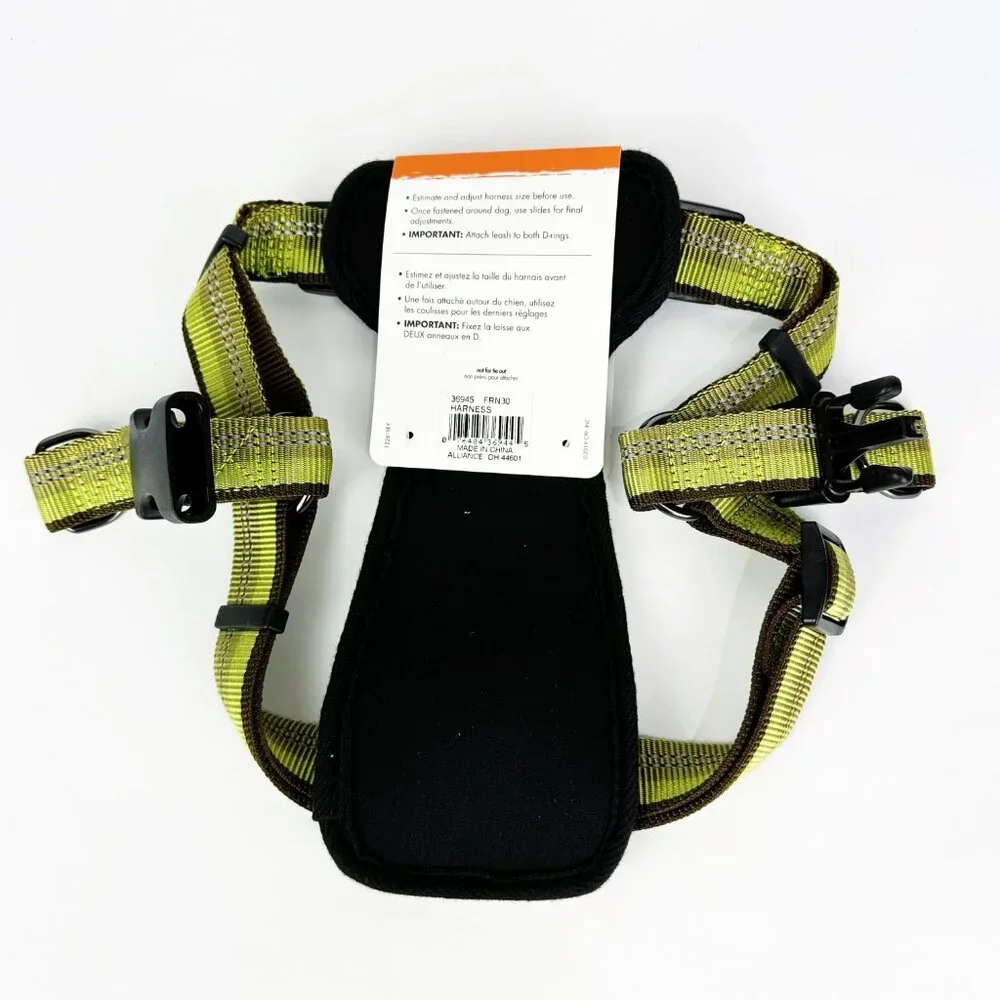 Coastal Pet K9 Explorer Reflective Adjustable Dog Harness Green M 25-50lb NEW